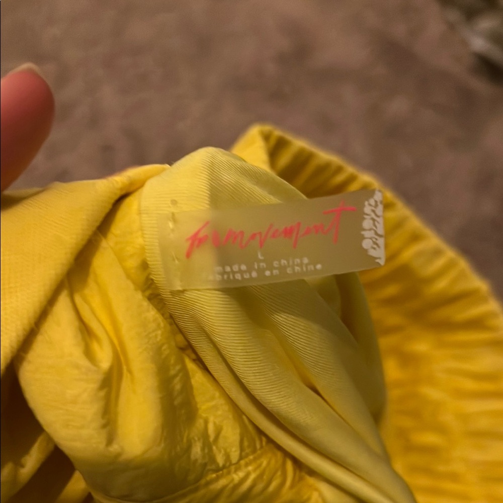 Vibrant Yellow Mini Skort - image 3